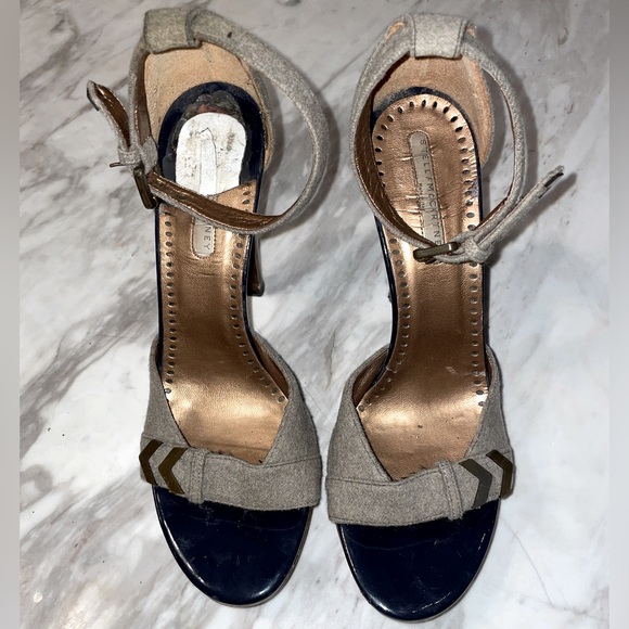 Stella McCartney Tan Platform Stiletto Heels 40 / 9.5 - Picture 3 of 9